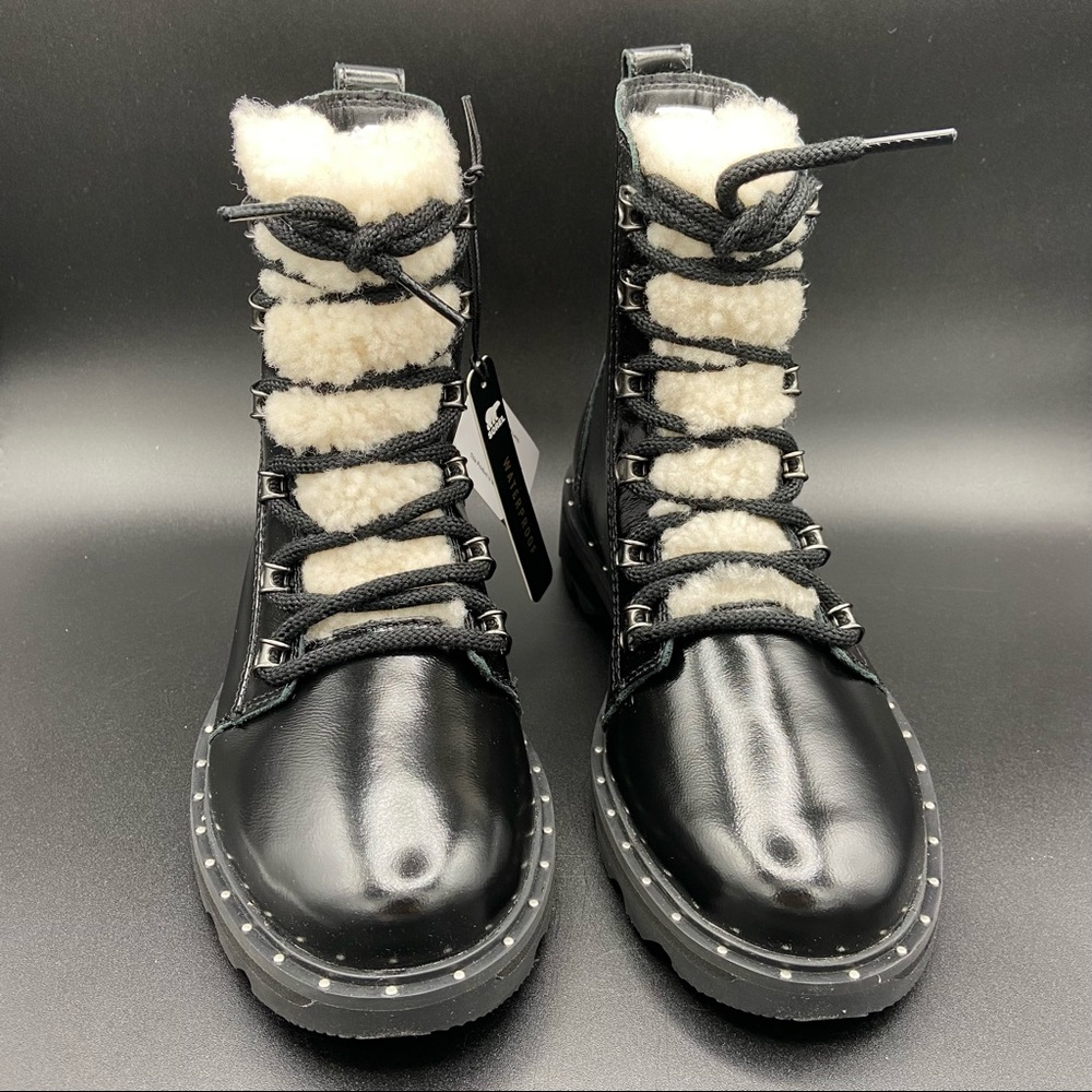 NWT IOB Sorel Lennox Lace Cozy Boot Size 6